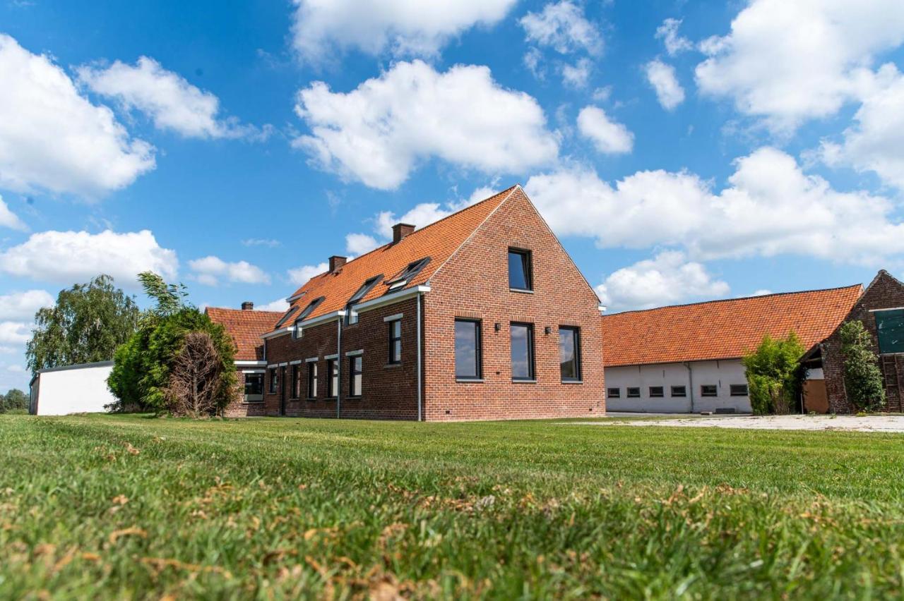 Farmhouse Hoeve Den Ast 5 Separate Bedrooms With Bathrooms Harelbeke Exterior foto